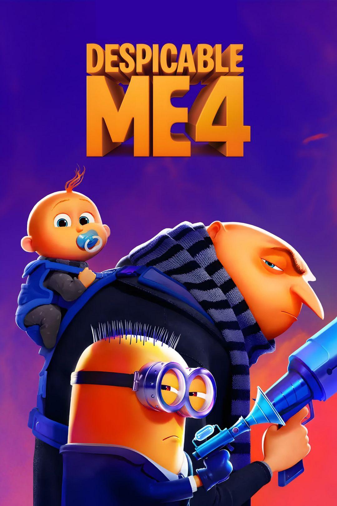 Despicable Me 4's poster